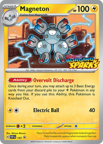 Magneton (153) [Scarlet & Violet: Black Star Promos] - The Mythic Store | 24h Order Processing