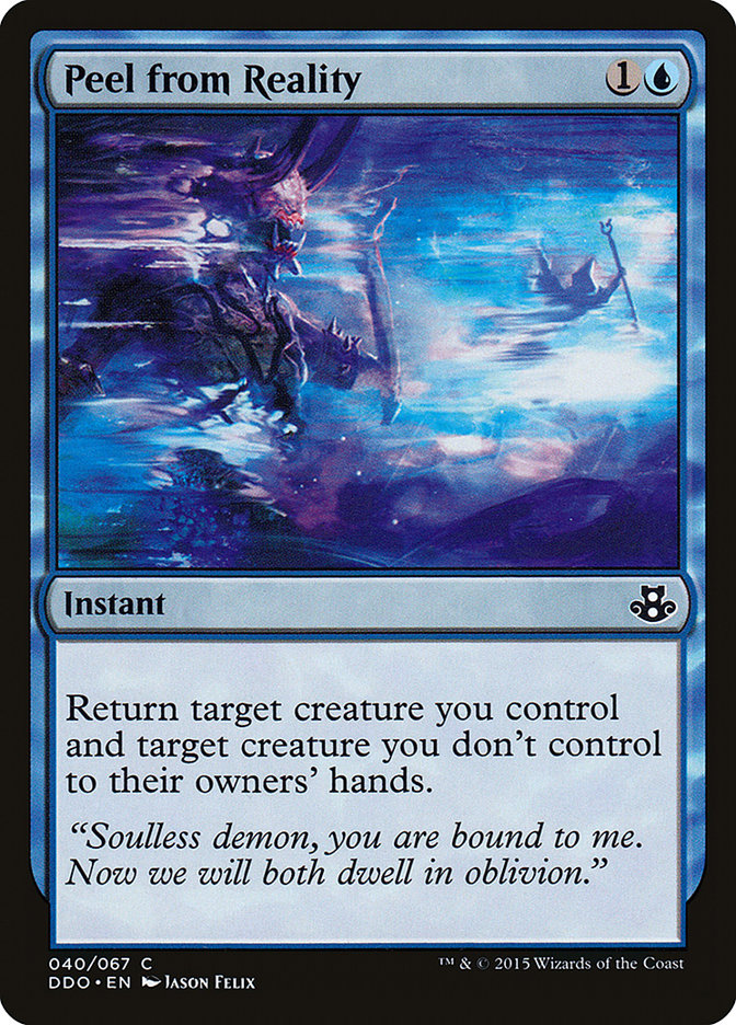 Peel from Reality [Duel Decks: Elspeth vs. Kiora] - The Mythic Store | 24h Order Processing
