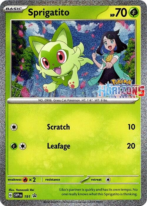 Sprigatito (191) [Scarlet & Violet: Black Star Promos] - The Mythic Store | 24h Order Processing