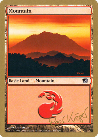 Mountain (pk345) (Peer Kroger) [World Championship Decks 2003] - The Mythic Store | 24h Order Processing