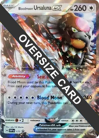 Bloodmoon Ursaluna ex (177) (Jumbo Card) [Scarlet & Violet: Black Star Promos] - The Mythic Store | 24h Order Processing