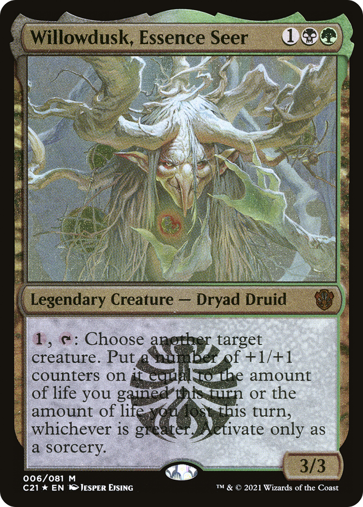 Willowdusk, Essence Seer (Display Commander) [Commander 2021] - The Mythic Store | 24h Order Processing
