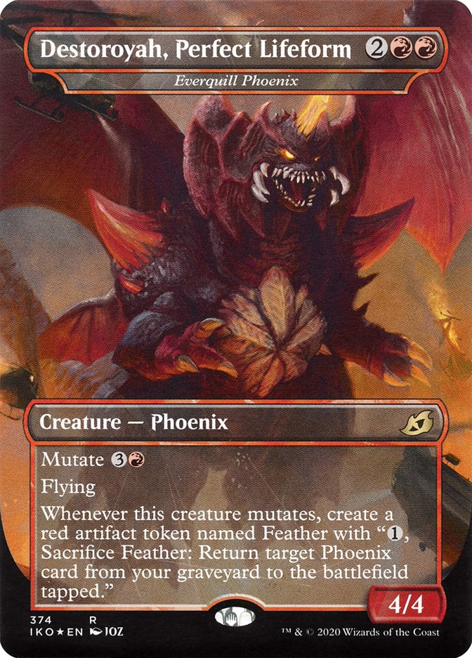 Everquill Phoenix - Destoroyah, Perfect Lifeform (Godzilla Series) [Ikoria: Lair of Behemoths] - The Mythic Store | 24h Order Processing