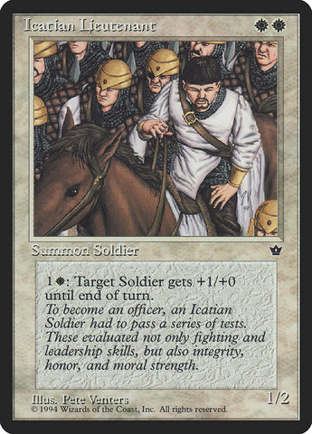 Icatian Lieutenant [Fallen Empires] - The Mythic Store | 24h Order Processing