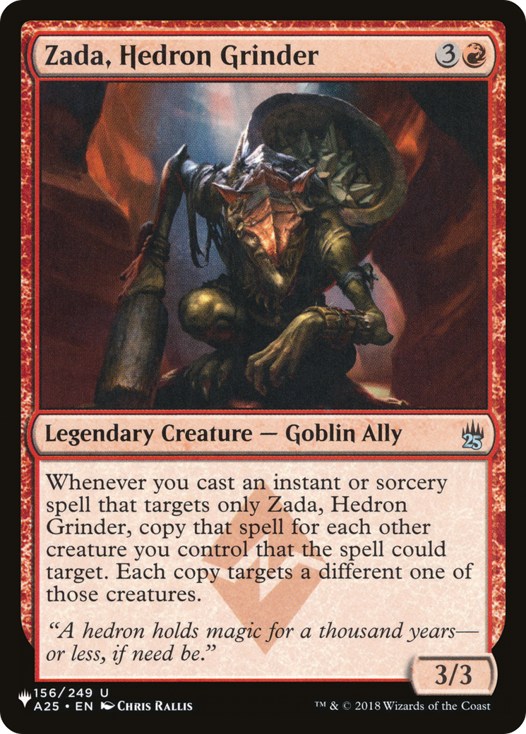 Zada, Hedron Grinder [The List Reprints] - The Mythic Store | 24h Order Processing