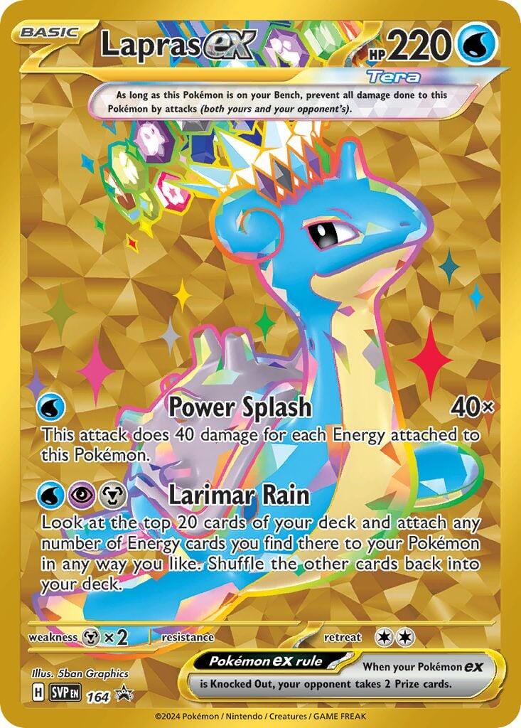 Lapras ex (164) [Scarlet & Violet: Black Star Promos] - The Mythic Store | 24h Order Processing