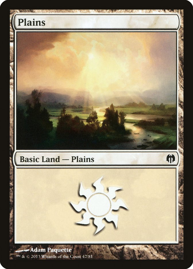 Plains (42) [Duel Decks: Heroes vs. Monsters] - The Mythic Store | 24h Order Processing