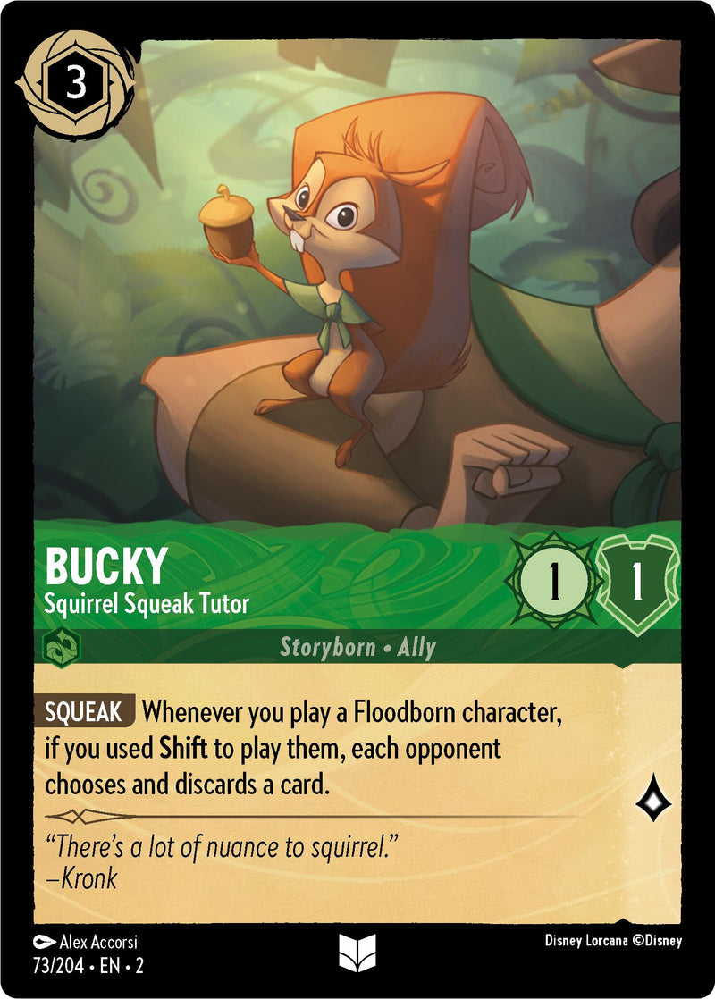 Bucky - Squirrel Squeak Tutor (Errata Version) (73/204) [Rise of the Floodborn] - The Mythic Store | 24h Order Processing