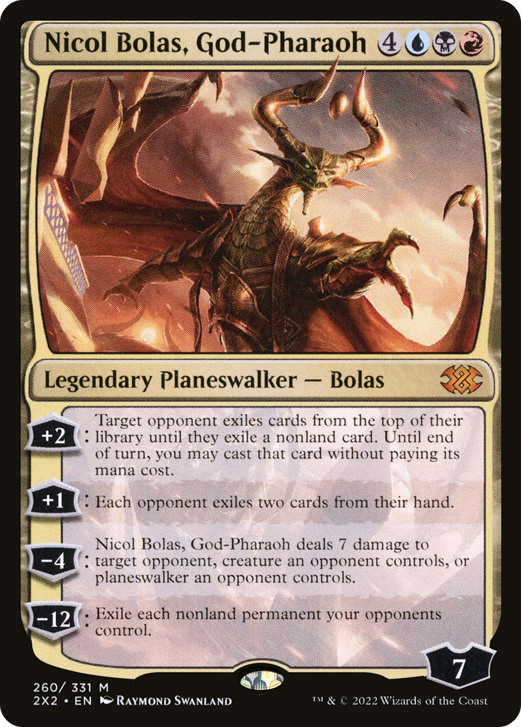 Nicol Bolas, God-Pharaoh [Double Masters 2022] - The Mythic Store | 24h Order Processing