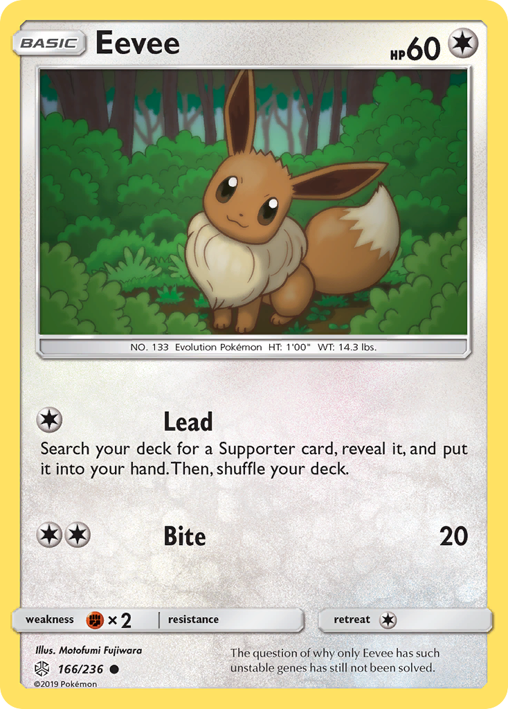 Eevee (166/236) [Sun & Moon: Cosmic Eclipse] - The Mythic Store | 24h Order Processing