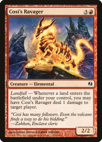 Cosi's Ravager [Duel Decks: Venser vs. Koth] - The Mythic Store | 24h Order Processing