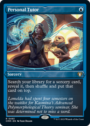 Personal Tutor (Foil Etched) [Commander Masters] - The Mythic Store | 24h Order Processing