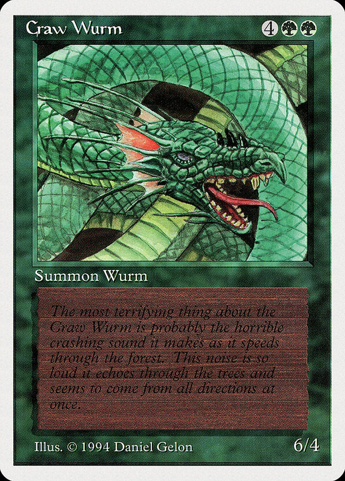 Craw Wurm [Summer Magic / Edgar] - The Mythic Store | 24h Order Processing