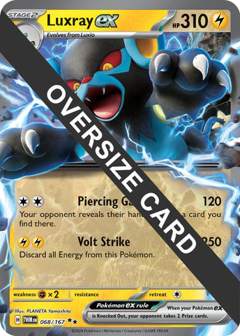 Luxray ex (068/167) (Jumbo Card) [Miscellaneous Cards] - The Mythic Store | 24h Order Processing