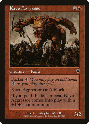 Kavu Aggressor [Invasion] - The Mythic Store | 24h Order Processing