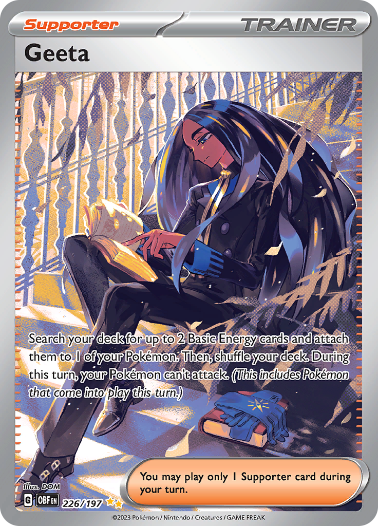 Geeta (226/197) [Scarlet & Violet: Obsidian Flames] - The Mythic Store | 24h Order Processing