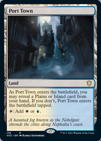 Port Town [Innistrad: Crimson Vow Commander] - The Mythic Store | 24h Order Processing