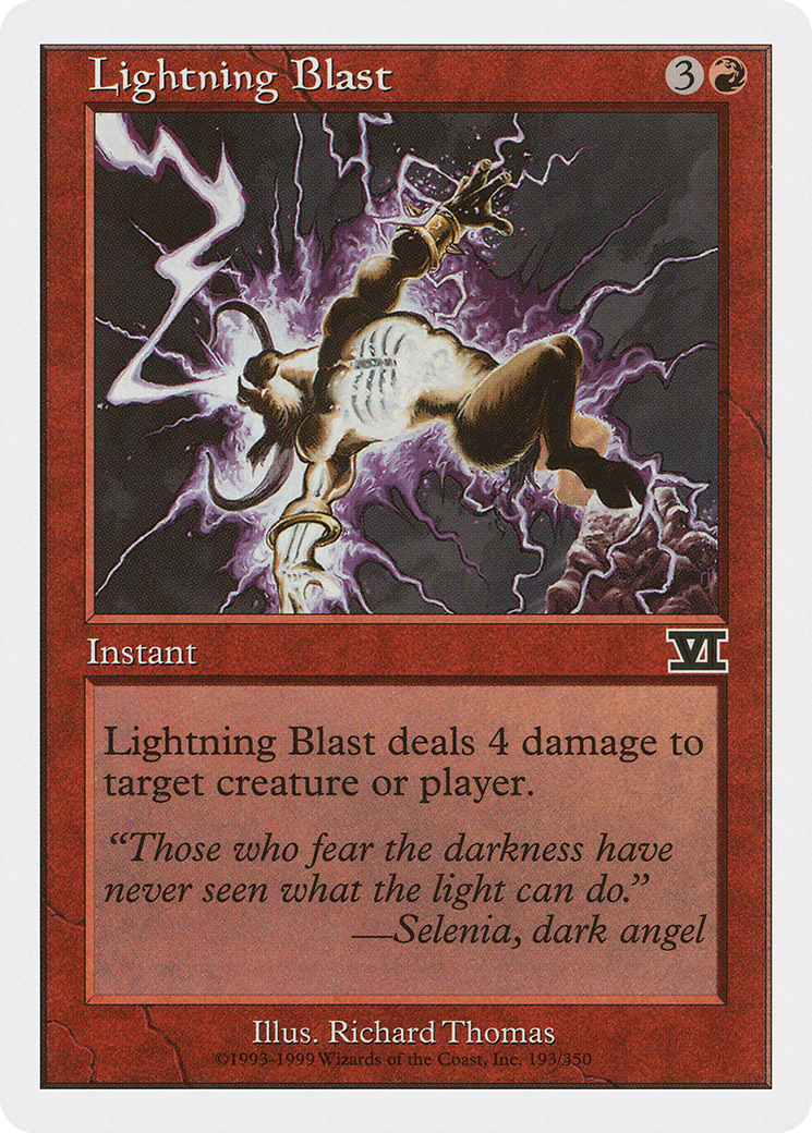 Lightning Blast [Classic Sixth Edition] - The Mythic Store | 24h Order Processing