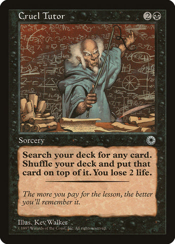 Cruel Tutor [Portal] - The Mythic Store | 24h Order Processing