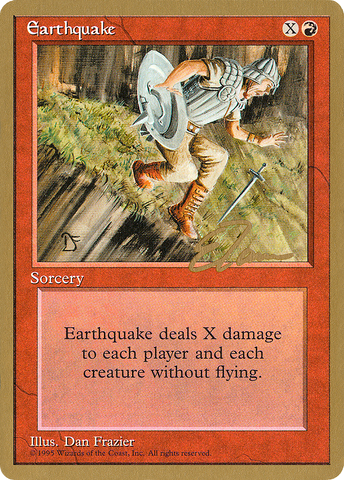 Earthquake (Eric Tam) [Pro Tour Collector Set] - The Mythic Store | 24h Order Processing