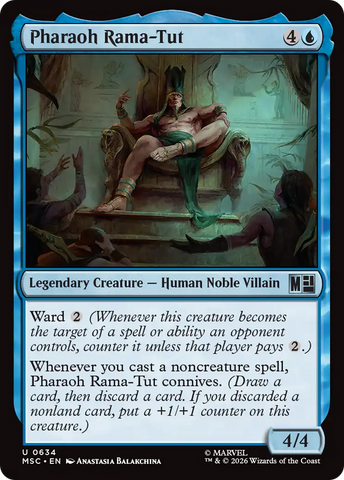 Pharaoh Rama-Tut [Marvel Super Heroes Commander] - The Mythic Store | 24h Order Processing