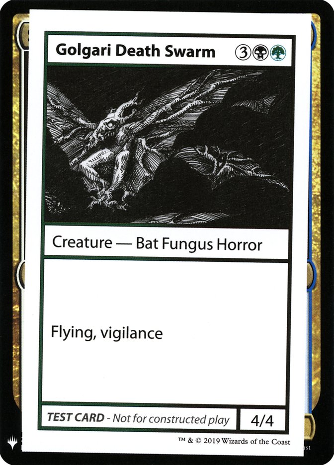 Golgari Death Swarm [Mystery Booster Playtest Cards] - The Mythic Store | 24h Order Processing