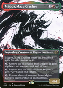 Migloz, Maze Crusher (Borderless Ichor) [Phyrexia: All Will Be One] - The Mythic Store | 24h Order Processing