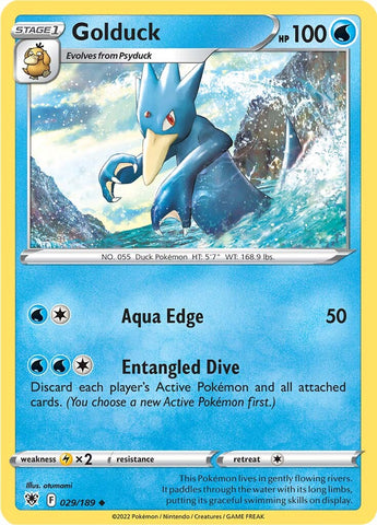 Golduck (029/189) [Sword & Shield: Astral Radiance] - The Mythic Store | 24h Order Processing