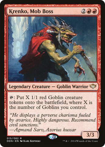 Krenko, Mob Boss [Duel Decks: Speed vs. Cunning] - The Mythic Store | 24h Order Processing