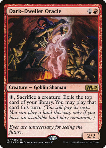 Dark-Dweller Oracle [Core Set 2019] - The Mythic Store | 24h Order Processing