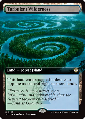 Turbulent Wilderness (Extended Art) [Secrets of Strixhaven Commander] - The Mythic Store | 24h Order Processing