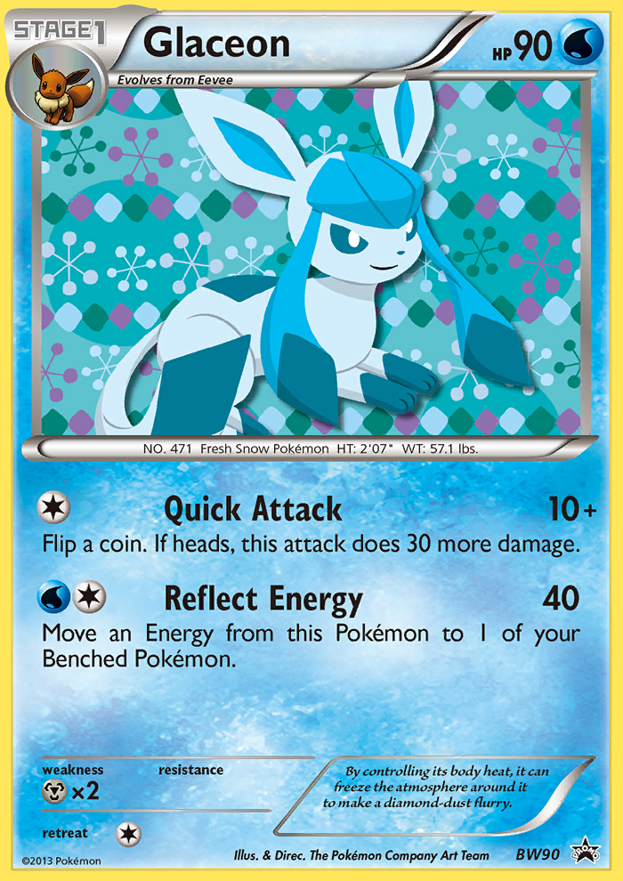 Glaceon (BW90) [Black & White: Black Star Promos] - The Mythic Store | 24h Order Processing
