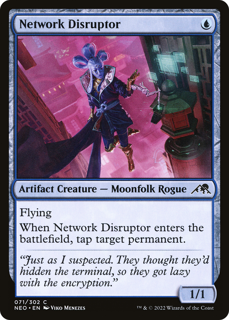 Network Disruptor [Kamigawa: Neon Dynasty] - The Mythic Store | 24h Order Processing