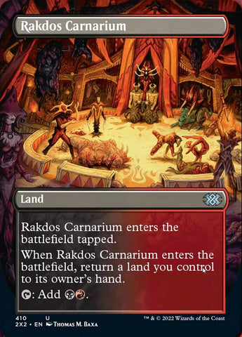 Rakdos Carnarium (Borderless Alternate Art) [Double Masters 2022] - The Mythic Store | 24h Order Processing