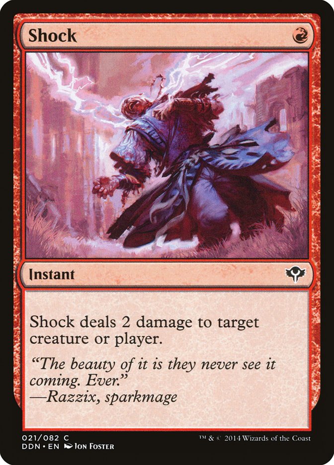 Shock [Duel Decks: Speed vs. Cunning] - The Mythic Store | 24h Order Processing
