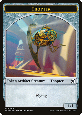 Thopter Token (004/004) [Duel Decks: Elves vs. Inventors Tokens] - The Mythic Store | 24h Order Processing