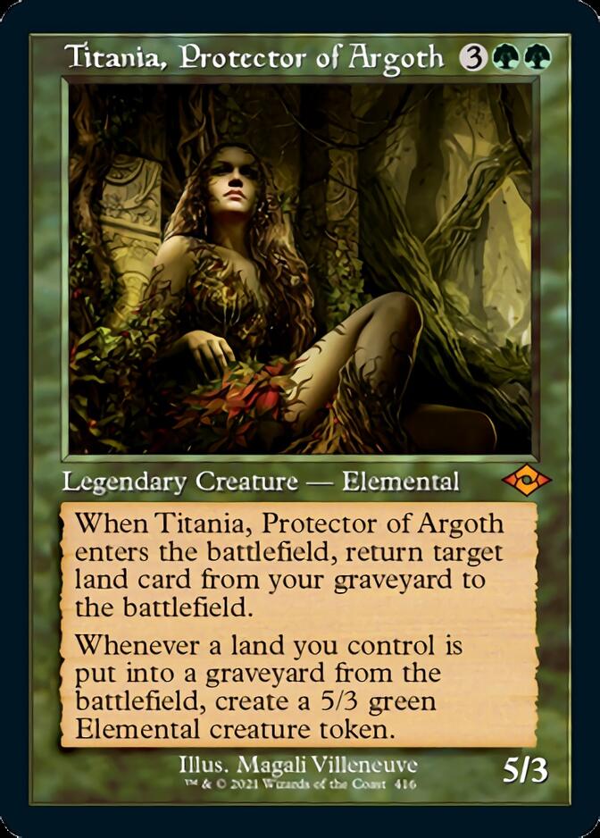 Titania, Protector of Argoth (Retro) [Modern Horizons 2] - The Mythic Store | 24h Order Processing