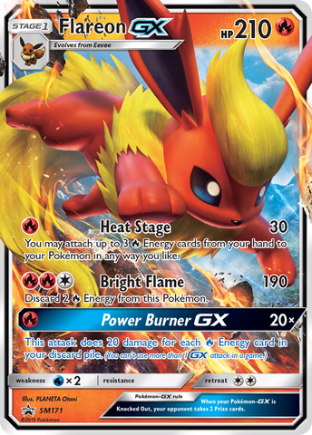 Flareon GX (SM171) [Sun & Moon: Black Star Promos] - The Mythic Store | 24h Order Processing
