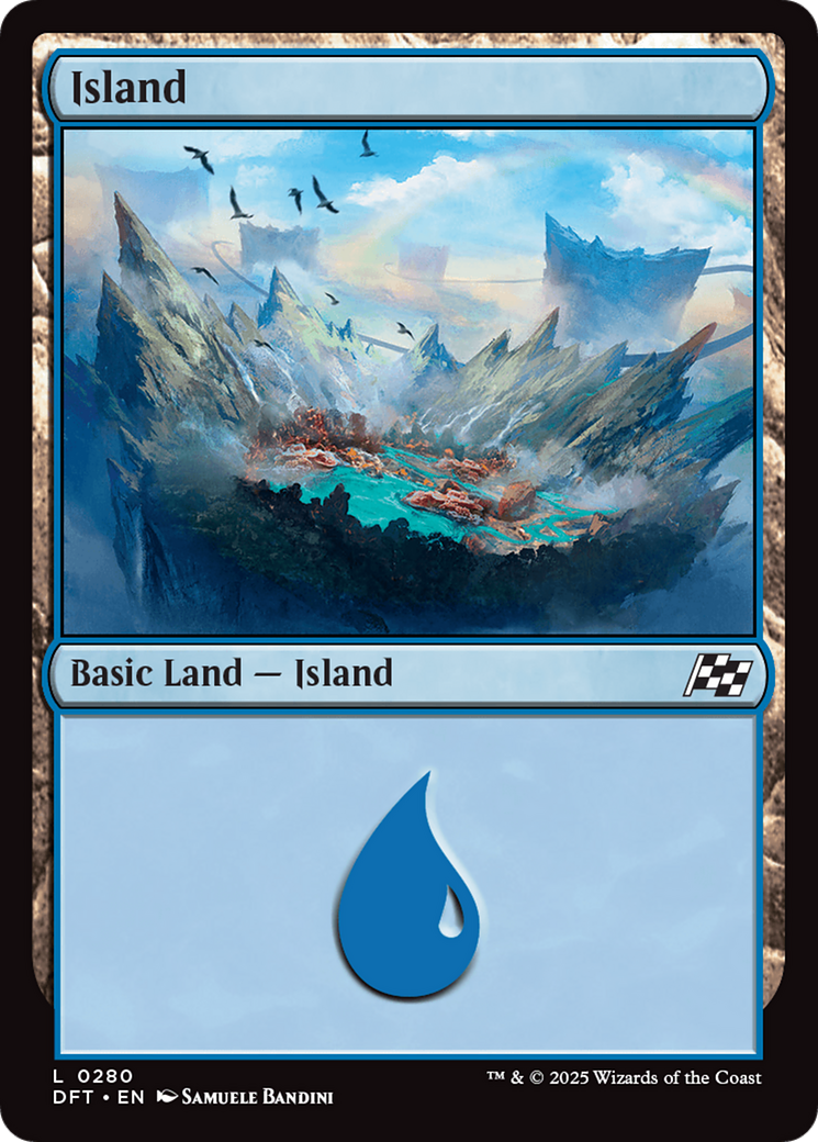 Island (0280) [Aetherdrift] - The Mythic Store | 24h Order Processing