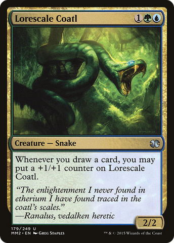 Lorescale Coatl [Modern Masters 2015] - The Mythic Store | 24h Order Processing