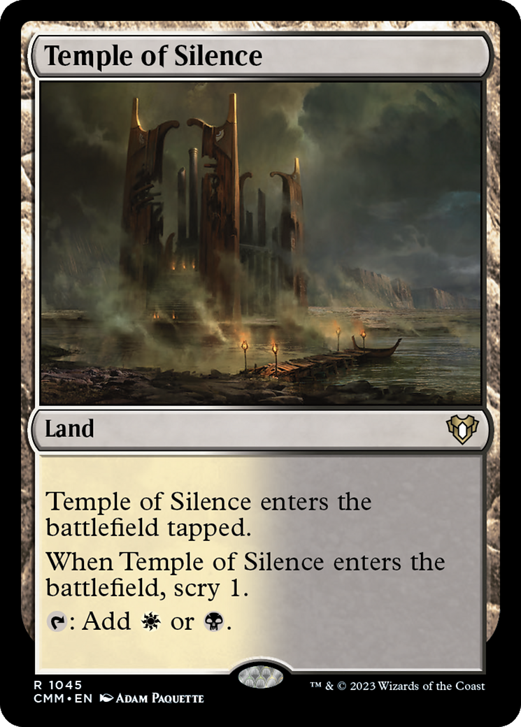 Temple of Silence [Commander Masters] - The Mythic Store | 24h Order Processing