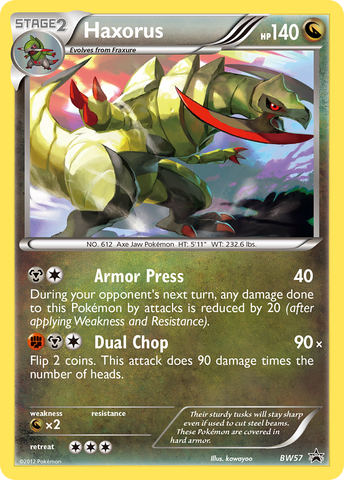 Haxorus (BW57) [Black & White: Black Star Promos] - The Mythic Store | 24h Order Processing
