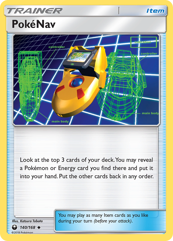 PokeNav (140/168) [Sun & Moon: Celestial Storm] - The Mythic Store | 24h Order Processing