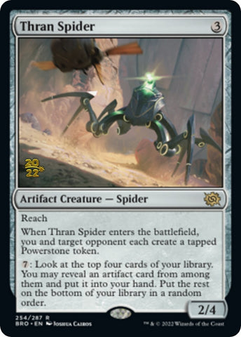Thran Spider [The Brothers' War Prerelease Promos] - The Mythic Store | 24h Order Processing