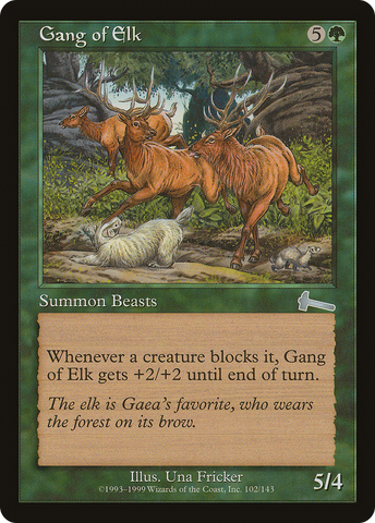 Gang of Elk [Urza's Legacy] - The Mythic Store | 24h Order Processing