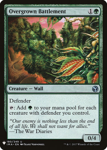Overgrown Battlement [Mystery Booster] - The Mythic Store | 24h Order Processing