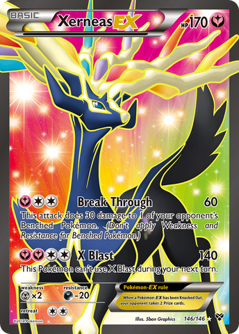 Xerneas EX (146/146) [XY: Base Set] - The Mythic Store | 24h Order Processing