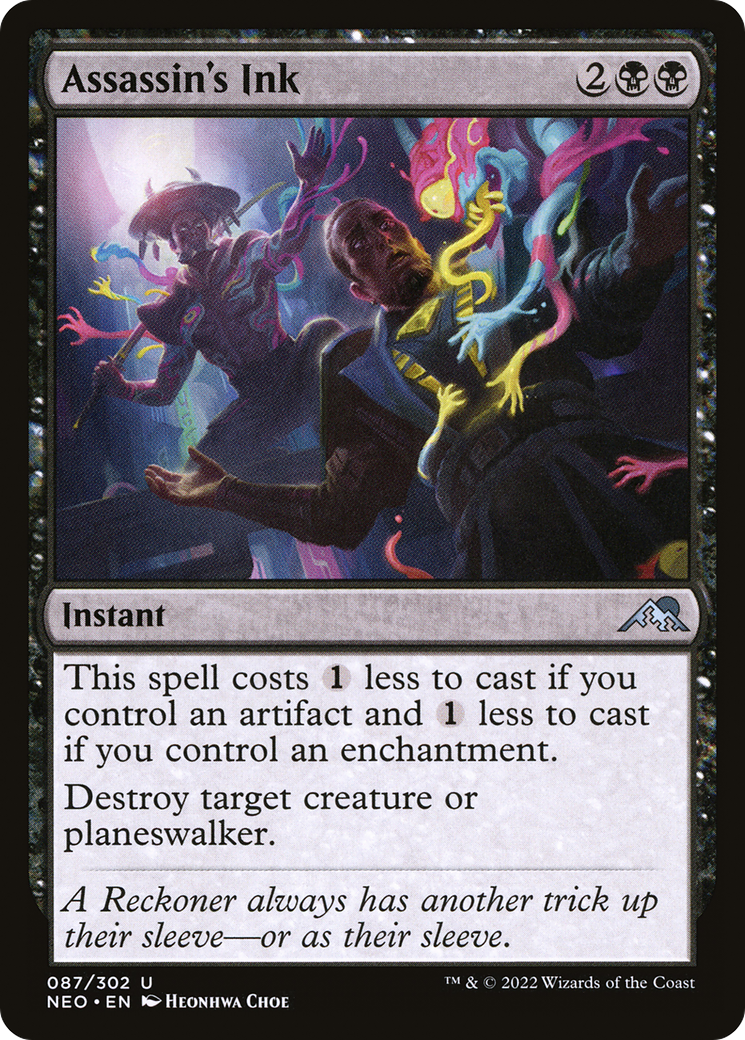 Assassin's Ink [Kamigawa: Neon Dynasty] - The Mythic Store | 24h Order Processing