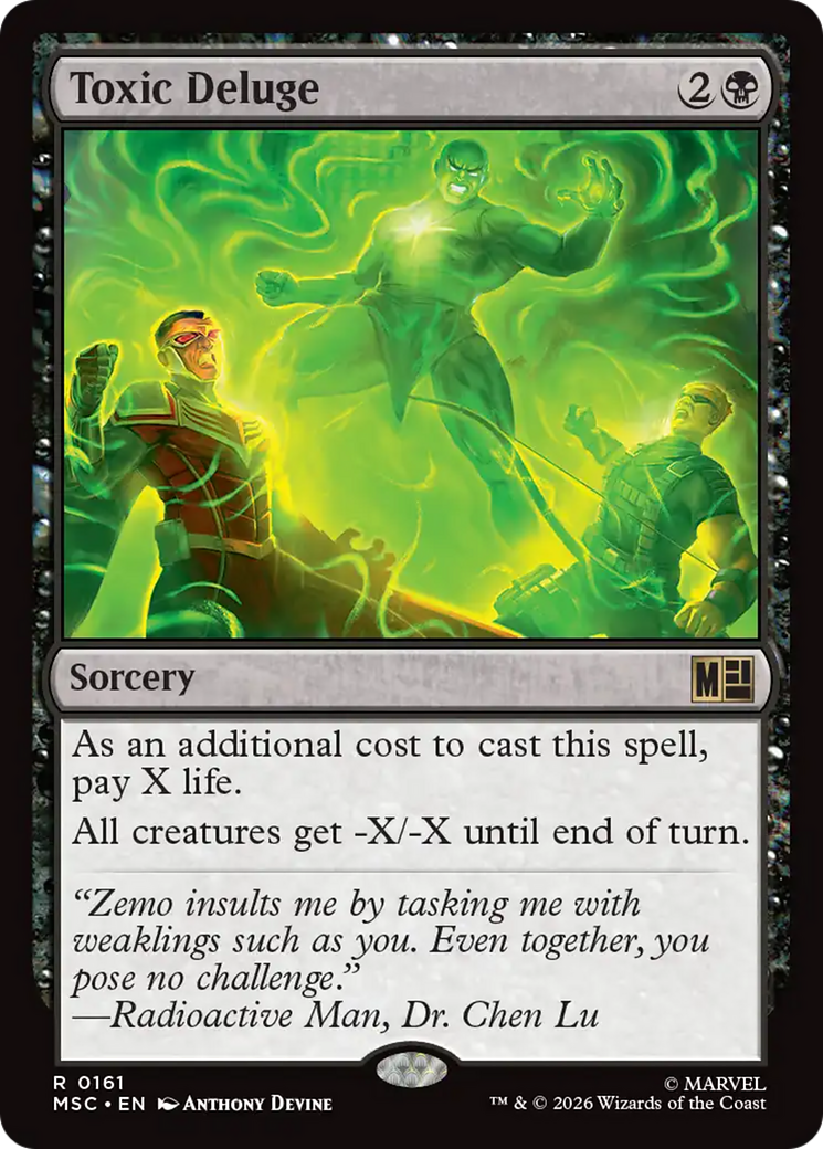 Toxic Deluge [Marvel Super Heroes Commander] - The Mythic Store | 24h Order Processing