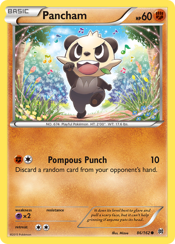 Pancham (86/162) [XY: BREAKthrough] - The Mythic Store | 24h Order Processing